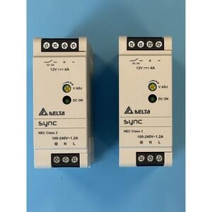 Lot Of 2 Delta DRS-24V50W1NR Switching Power Supply 24VDC